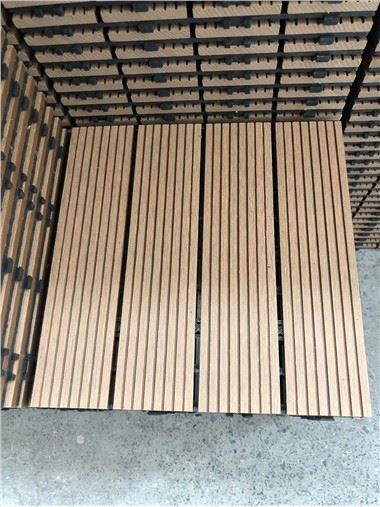 Πλακάκια DIY WPC εξωτερικού χώρου χωρίς εγκατάσταση και συντήρηση