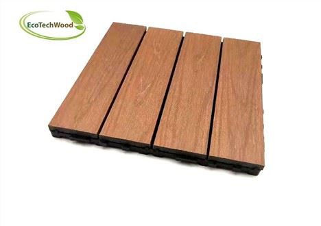 Κορυφαίας ποιότητας Σύνθετο Πλακίδιο Καταστρώματος Interlock Co-extrusion