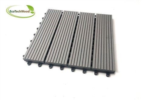 Αδιάβροχο Ξύλο Πλαστικό Σύνθετο Πλακάκι Καταστρώματος